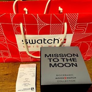 Omega X Swatch MoonSwatch Mission to the Moon Bioceramic - BRAND NEW